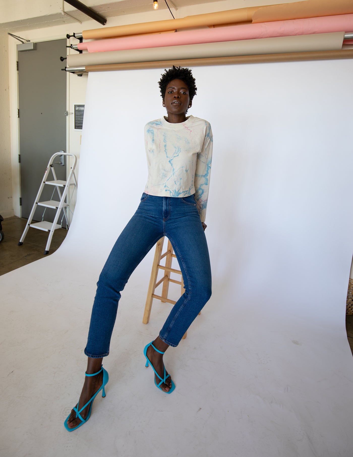 The Loma recycled High-Rise Mom Jean – All For Ramon