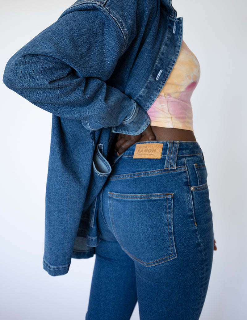 The Loma recycled High-Rise Mom Jean - Main Image