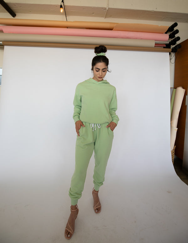 AFR Jogger Pant in Matcha - All For Ramon