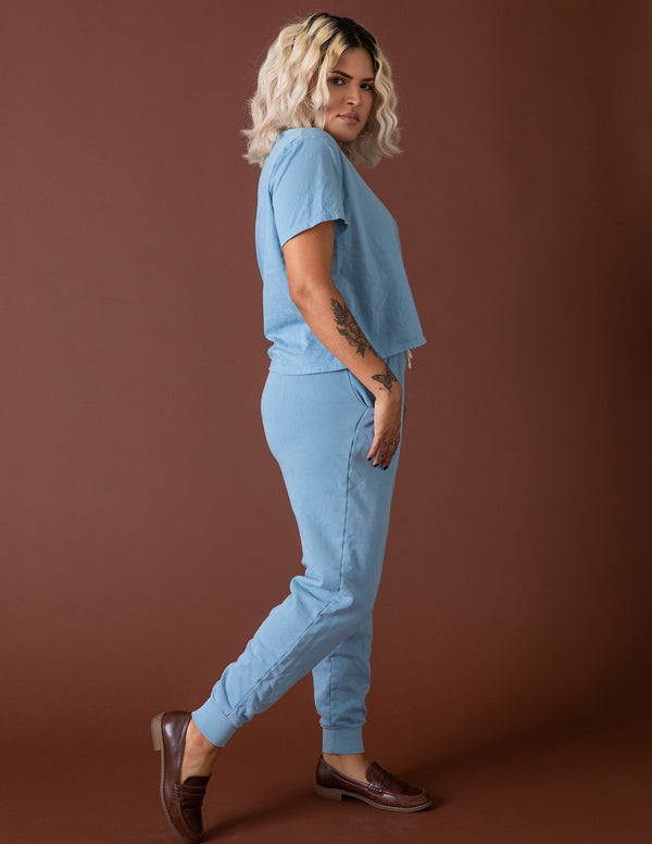 AFR Jogger Pant in Cielo - All For Ramon