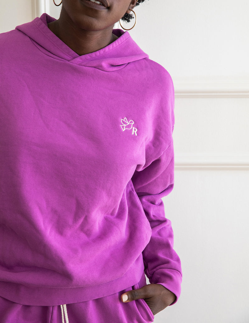 AFR Hoodie in Orchid - All For Ramon