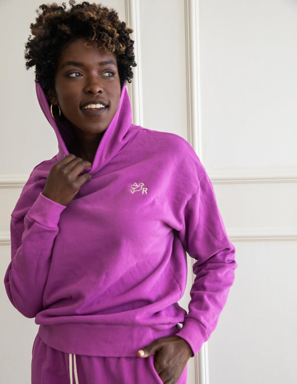 AFR Hoodie in Orchid - All For Ramon