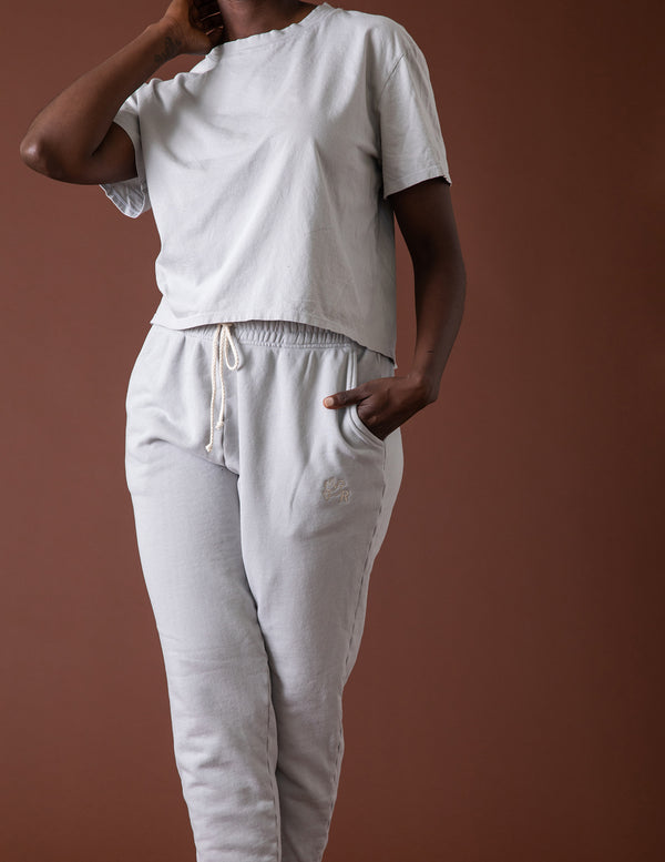 AFR Jogger Pant in Platinum - All For Ramon