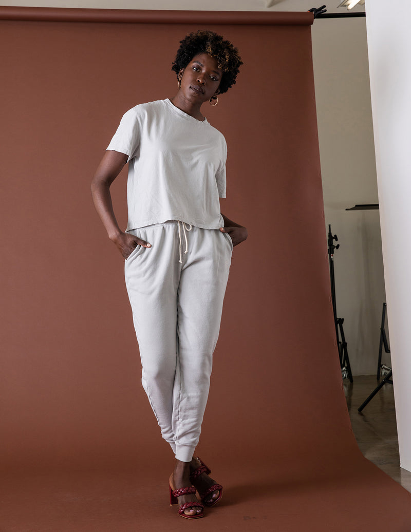AFR Jogger Pant in Platinum - All For Ramon